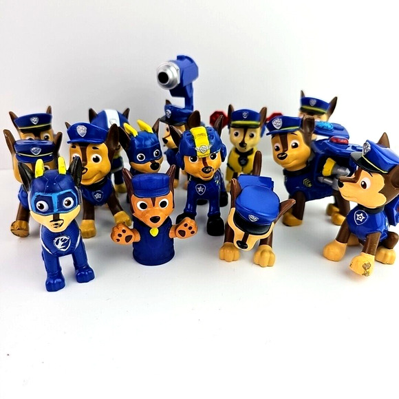 LOT of Small Toys Paw Patrol Action Pack Pup Figure Mixed Transforming Lot of 13 - Picture 3 of 8